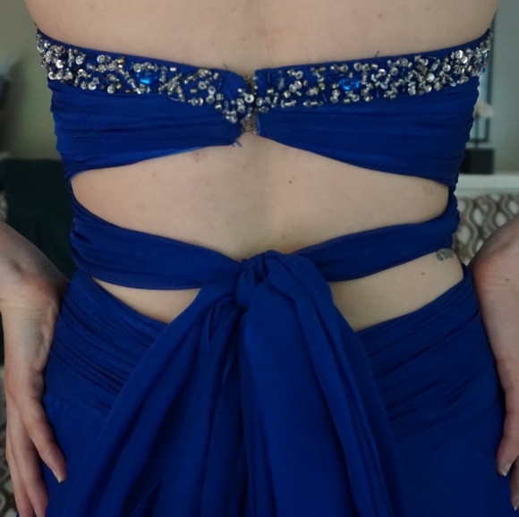 Strapless Prom Dress - Picture 3 of 5